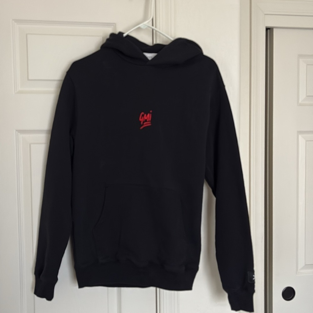 Black GMI man’s IYK hoodie. S - Picture 2 of 8
